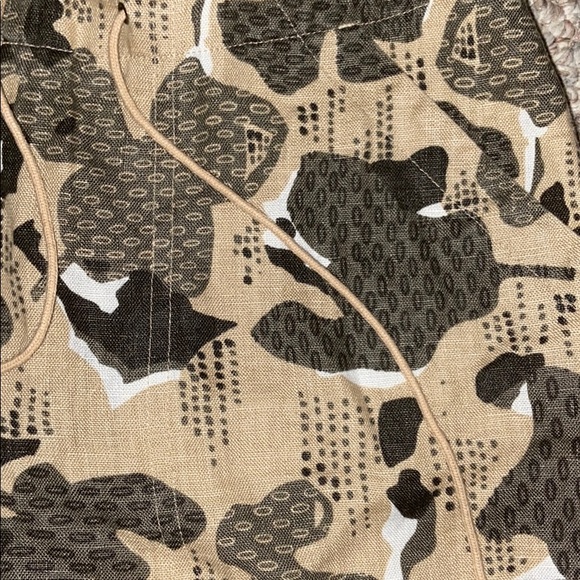 WILLI SMITH camouflage linen mini skirt - Picture 3 of 4